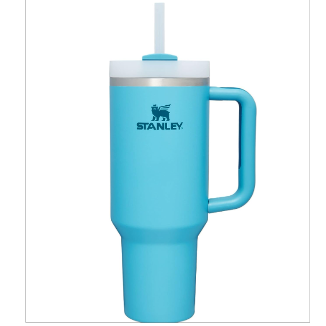 Stanley Quencher H2.0 FlowState Stainless Steel Vacuum Insulated Tumbler with Lid and Straw for Water, Iced Tea or Coffee, Smoothie and More, 40 oz