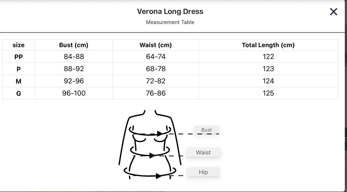 Verona Long Dress