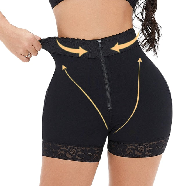 Shapewear For Women Tummy Control Full Body Shaper Butt Lifter Thigh Slimmer  Shorts --- Complexion Size 6xl