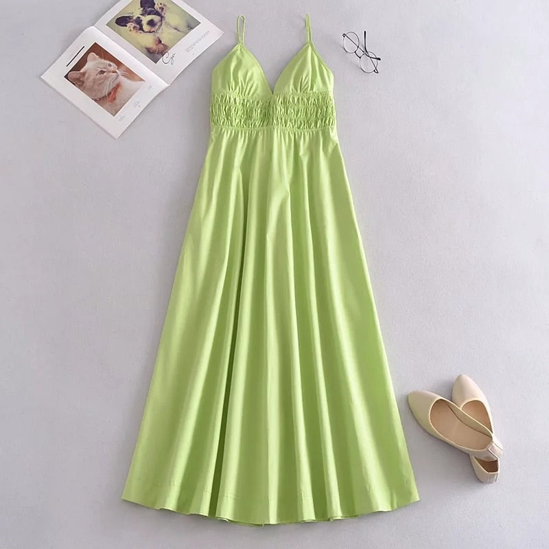 SeductiveSilhouette Verona Dress: Elegant Long Attire